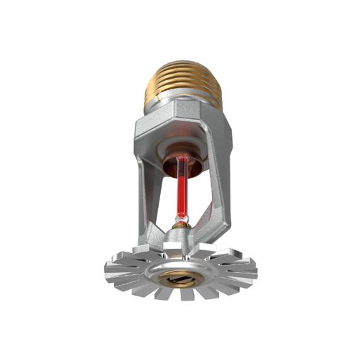 Viking® VK302, Model M, 5.6K, Standard, Pendent, QR, 1/2" NPT, Chrome, 155 Degree 12979FB Fire Sprinkler Head