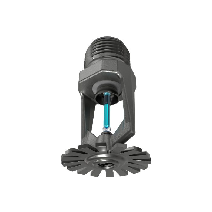 Viking® VK302, Model M, 5.6K, Standard, Pendent, QR, 1/2" NPT, Nickel PTFE (ENT), 286 Degree 12979JNG Fire Sprinkler Head