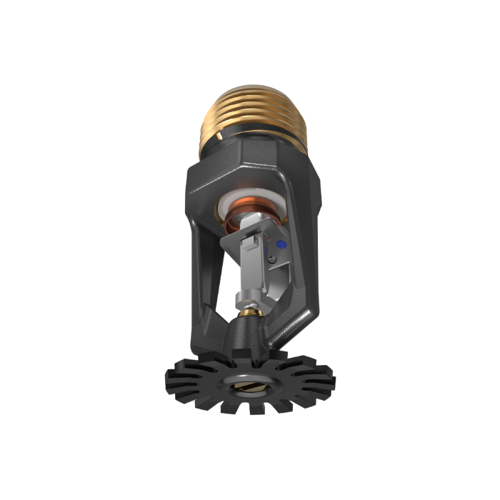 Viking® VK303, Model M, 5.6K, Standard, Fusible Link, Pendent, QR, 1/2" NPT, Black, 280 Degree 17536MG/B Fire Sprinkler Head - WeSupplyIt.com