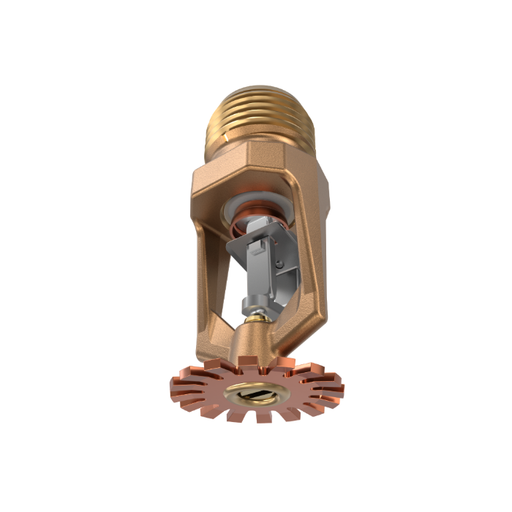 Viking® VK303, Model M, 5.6K, Standard, Fusible Link, Pendent, QR, 1/2" NPT, Brass, 165 Degree 17536AC Fire Sprinkler Head