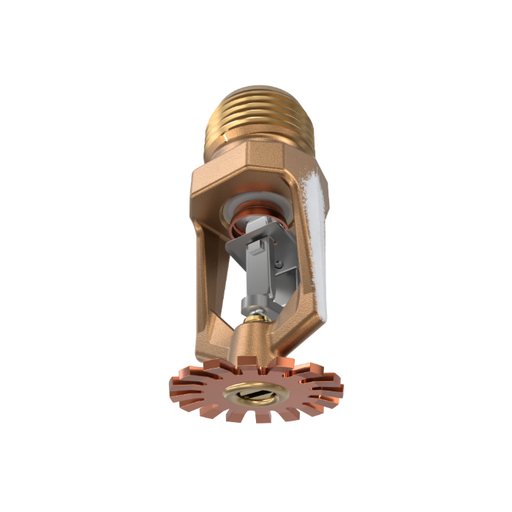 Viking® VK303, Model M, 5.6K, Standard, Fusible Link, Pendent, QR, 1/2" NPT, Brass, 205 Degree 17536AE Fire Sprinkler Head