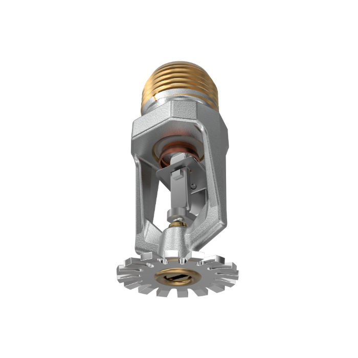 Viking® VK303, Model M, 5.6K, Standard, Fusible Link, Pendent, QR, 1/2" NPT, Chrome, 165 Degree 17536FC Fire Sprinkler Head