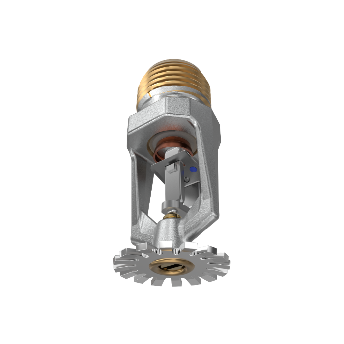 Viking® VK303, Model M, 5.6K, Standard, Fusible Link, Pendent, QR, 1/2" NPT, Chrome, 280 Degree 17536FG Fire Sprinkler Head - WeSupplyIt.com