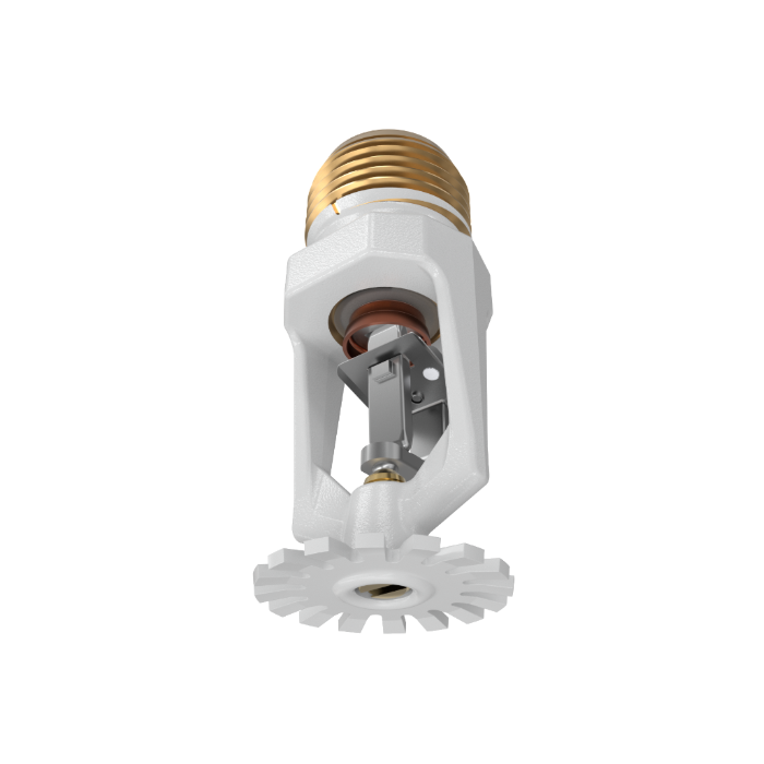 Viking® VK303, Model M, 5.6K, Standard, Fusible Link, Pendent, QR, 1/2" NPT, White, 205 Degree 17536ME/W Fire Sprinkler Head