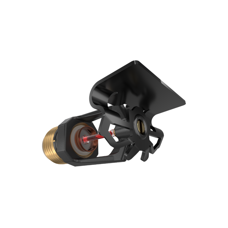 Viking® VK305, Model M, 5.6K, Standard, Horizontal Sidewall, QR, 1/2" NPT, Black, 155 Degree 12997MB/B Fire Sprinkler Head - WeSupplyIt.com