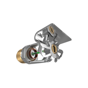 Viking® VK305, Model M, 5.6K, Standard, Horizontal Sidewall, QR, 1/2" NPT, Chrome, 200 Degree 12997FE Fire Sprinkler Head