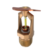 Viking® VK306, Model M, 5.6K, Standard, Vertical Sidewall, QR, 1/2" NPT, Brass, 175 Degree 12983AD Fire Sprinkler Head - WeSupplyIt.com