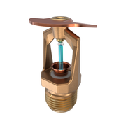 Viking® VK306, Model M, 5.6K, Standard, Vertical Sidewall, QR, 1/2" NPT, Brass, 286 Degree 12983AG Fire Sprinkler Head - WeSupplyIt.com