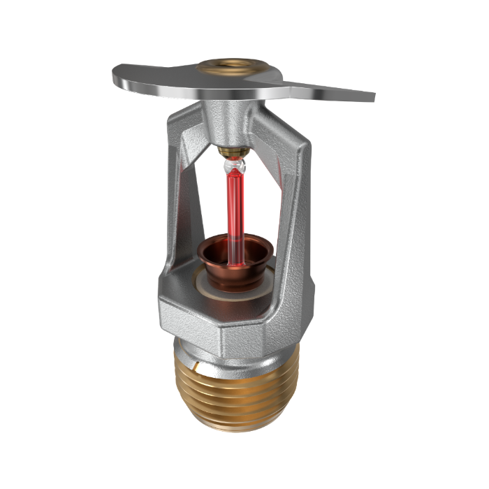 Viking® VK306, Model M, 5.6K, Standard, Vertical Sidewall, QR, 1/2" NPT, Chrome, 155 Degree 12983FB Fire Sprinkler Head - WeSupplyIt.com