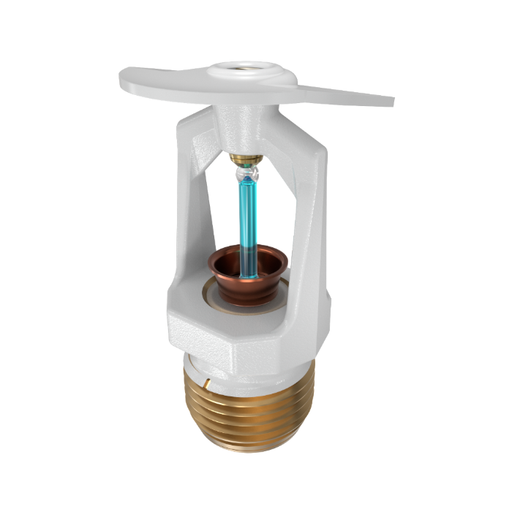 Viking® VK306, Model M, 5.6K, Standard, Vertical Sidewall, QR, 1/2" NPT, White, 286 Degree 12983MG/W Fire Sprinkler Head
