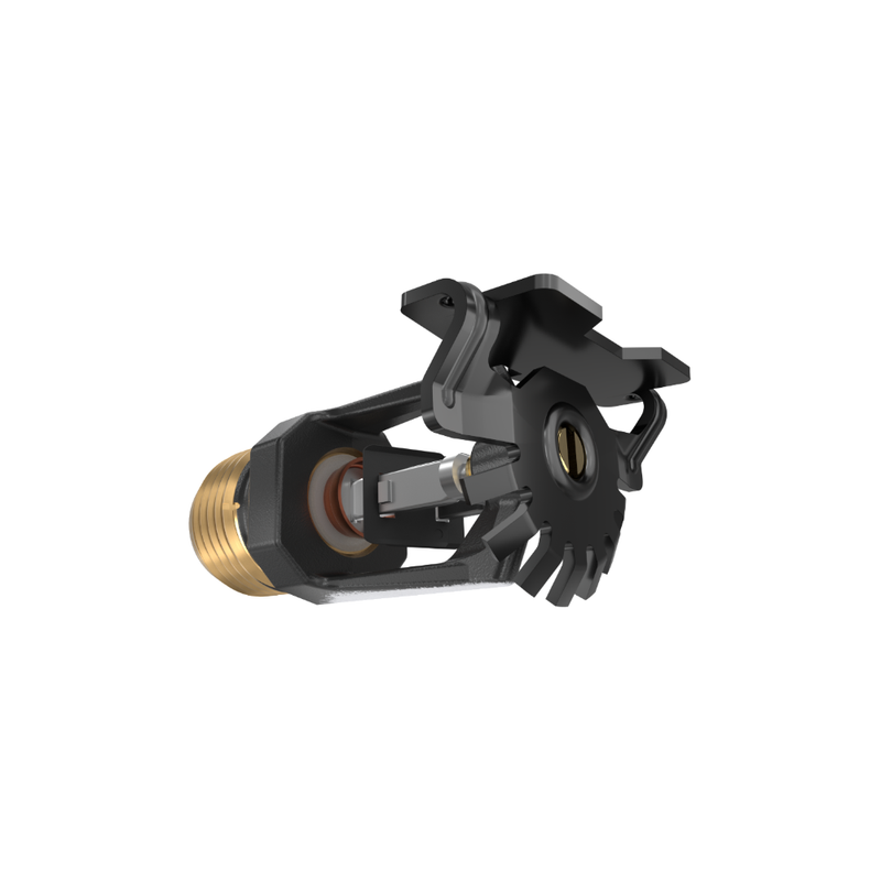Viking® VK307, Model M, 5.6K, Standard, Fusible Link, Horizontal Sidewall, QR, 1/2" NPT, Black, 205 Degree 13947ME/B Fire Sprinkler Head - WeSupplyIt.com