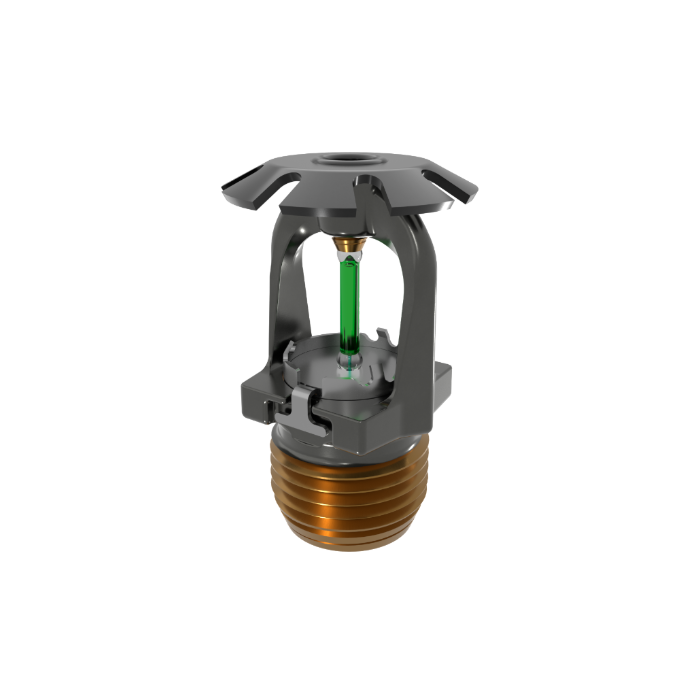Viking® VK3101, 5.6K, Standard, Conventional, QR, 1/2" NPT, Black, 200 Degree 23908ME/B Fire Sprinkler Head - WeSupplyIt.com
