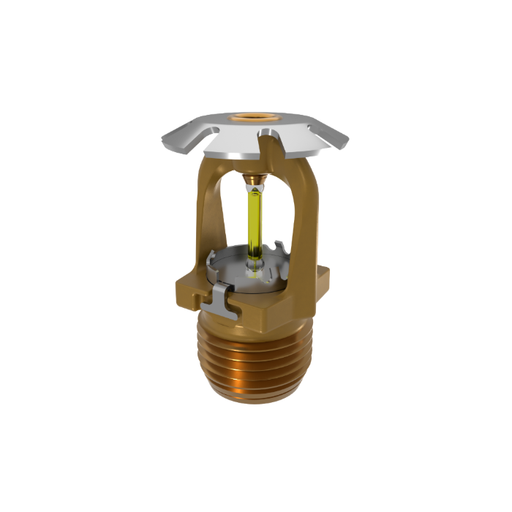 Viking® VK3101, 5.6K, Standard, Conventional, QR, 1/2" NPT, Brass, 175 Degree 23908AD Fire Sprinkler Head