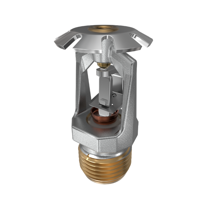 Viking® VK311, Model M, 5.6K, Standard, Fusible Link, Conventional, QR, 1/2" NPT, Chrome, 165 Degree 19392FC Fire Sprinkler Head - WeSupplyIt.com