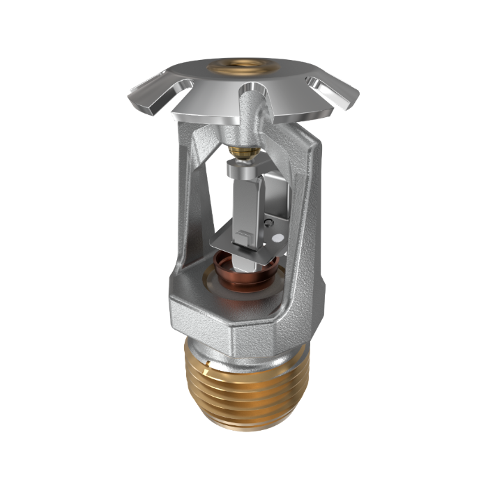 Viking® VK311, Model M, 5.6K, Standard, Fusible Link, Conventional, QR, 1/2" NPT, Chrome, 205 Degree 19392FE Fire Sprinkler Head - WeSupplyIt.com
