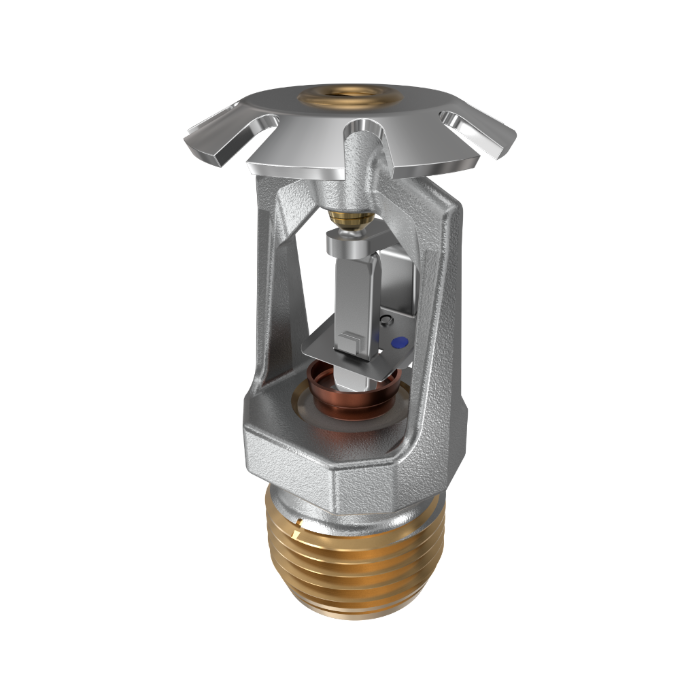 Viking® VK311, Model M, 5.6K, Standard, Fusible Link, Conventional, QR, 1/2" NPT, Chrome, 280 Degree 19392FG Fire Sprinkler Head - WeSupplyIt.com