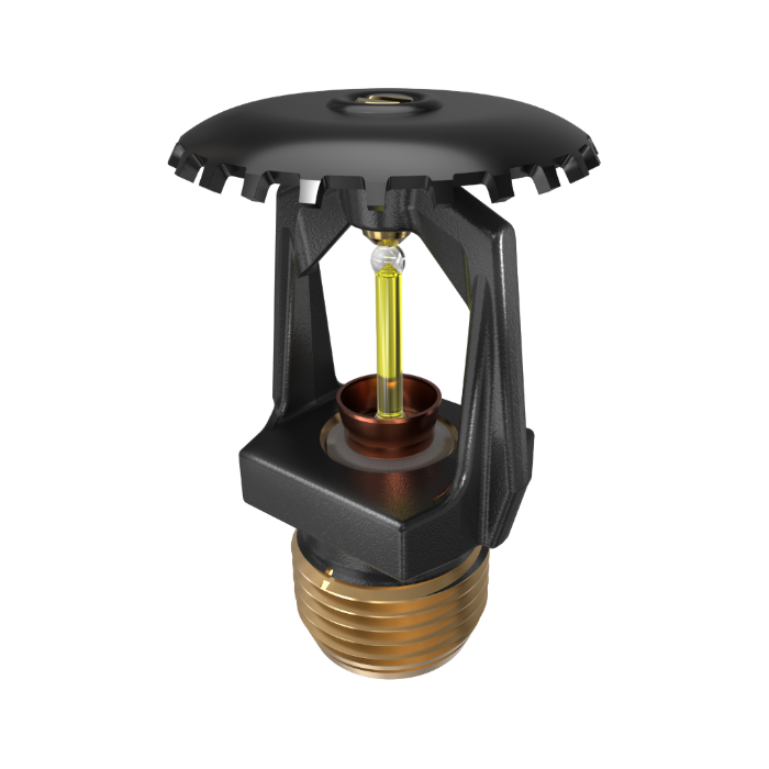 Viking® VK315, Model M, 5.6K, Standard, High Pressure 250 PSI, Upright, QR, 1/2" NPT, Black, 175 Degree 12281MD/B Fire Sprinkler Head