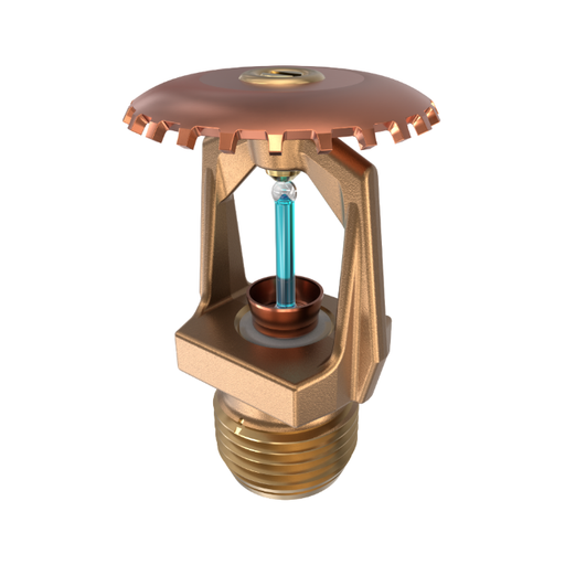 Viking® VK315, Model M, 5.6K, Standard, High Pressure 250 PSI, Upright, QR, 1/2" NPT, Brass, 286 Degree 12281AG Fire Sprinkler Head
