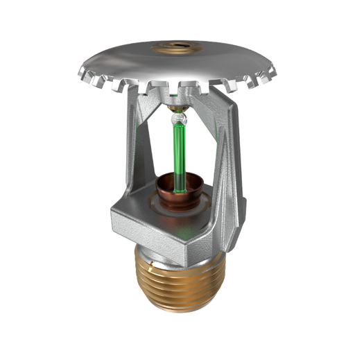 Viking® VK315, Model M, 5.6K, Standard, High Pressure 250 PSI, Upright, QR, 1/2" NPT, Chrome, 200 Degree 12281FE Fire Sprinkler Head