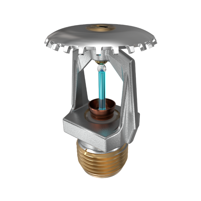 Viking® VK315, Model M, 5.6K, Standard, High Pressure 250 PSI, Upright, QR, 1/2" NPT, Chrome, 286 Degree 12281FG Fire Sprinkler Head - WeSupplyIt.com