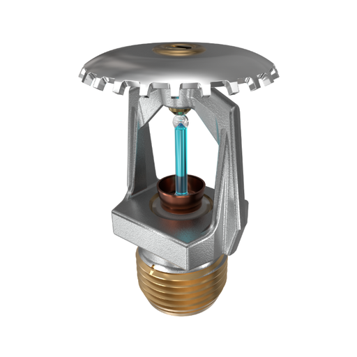 Viking® VK315, Model M, 5.6K, Standard, High Pressure 250 PSI, Upright, QR, 1/2" NPT, Chrome, 286 Degree 12281FG Fire Sprinkler Head
