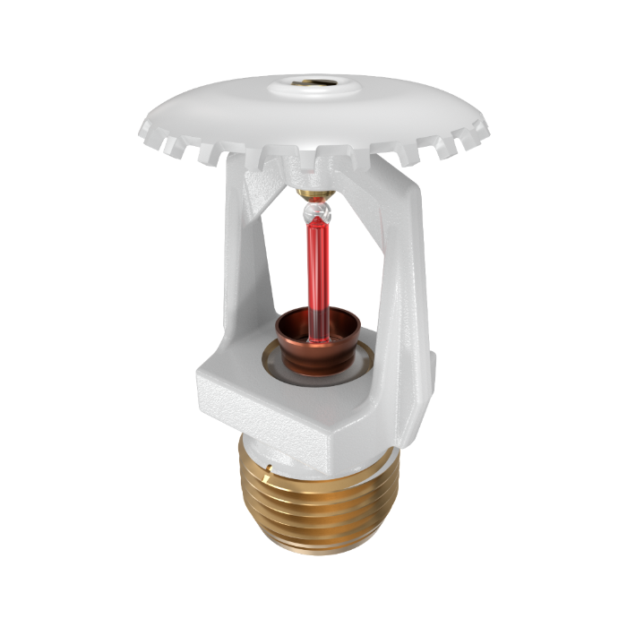 Viking® VK315, Model M, 5.6K, Standard, High Pressure 250 PSI, Upright, QR, 1/2" NPT, White, 155 Degree 12281MB/W Fire Sprinkler Head