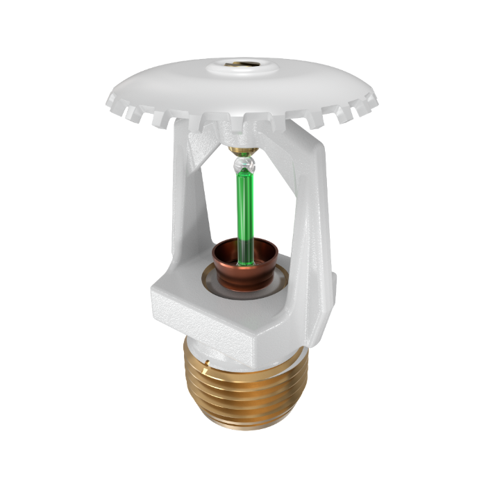 Viking® VK315, Model M, 5.6K, Standard, High Pressure 250 PSI, Upright, QR, 1/2" NPT, White, 200 Degree 12281ME/W Fire Sprinkler Head