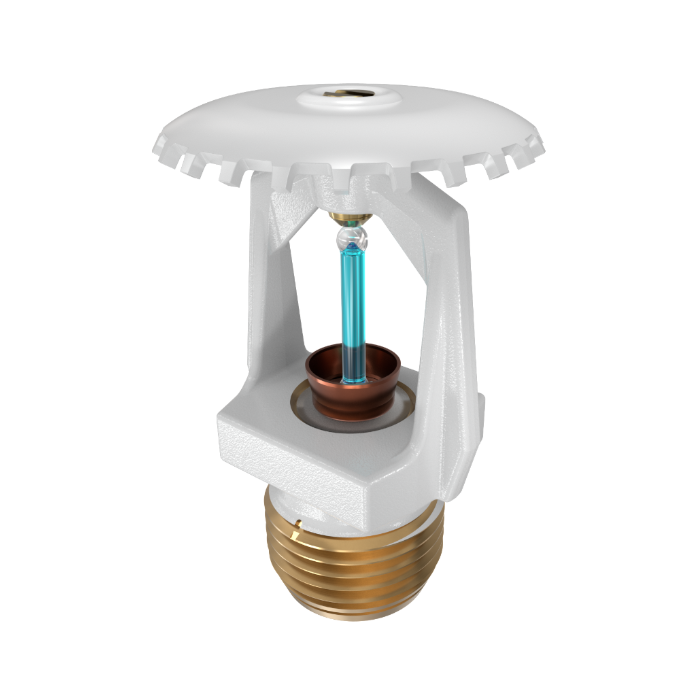 Viking® VK315, Model M, 5.6K, Standard, High Pressure 250 PSI, Upright, QR, 1/2" NPT, White, 286 Degree 12281MG/W Fire Sprinkler Head