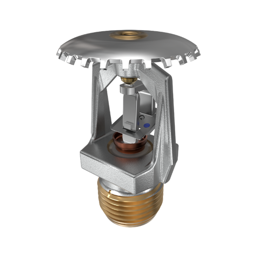 Viking® VK316, Model M, 5.6K, Standard, Fusible Link, High Pressure, Upright, QR, 1/2" NPT, Chrome, 280 Degree 13953FG Fire Sprinkler Head