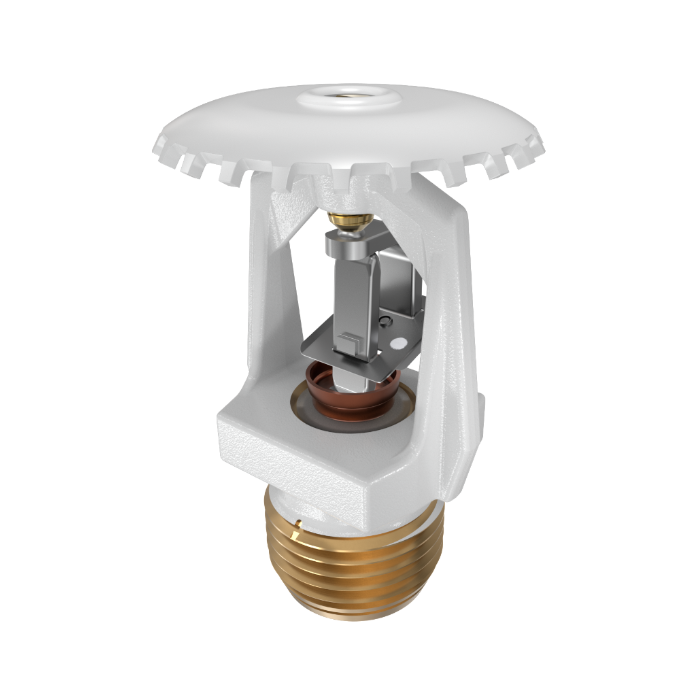 Viking® VK316, Model M, 5.6K, Standard, Fusible Link, High Pressure, Upright, QR, 1/2" NPT, White, 205 Degree 13953ME/W Fire Sprinkler Head