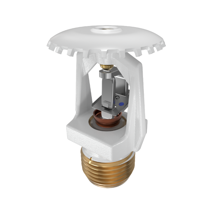Viking® VK316, Model M, 5.6K, Standard, Fusible Link, High Pressure, Upright, QR, 1/2" NPT, White, 280 Degree 13953MG/W Fire Sprinkler Head