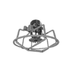 Viking® VK317, XT1, MicrofastHP, High Pressure, Intermediate Level/In-Rack, Preassembled w/ Guard, 5.6K, Pendent, QR, 1/2" NPT, Brass, 155 Degree 12282ABG Fire Sprinkler Head