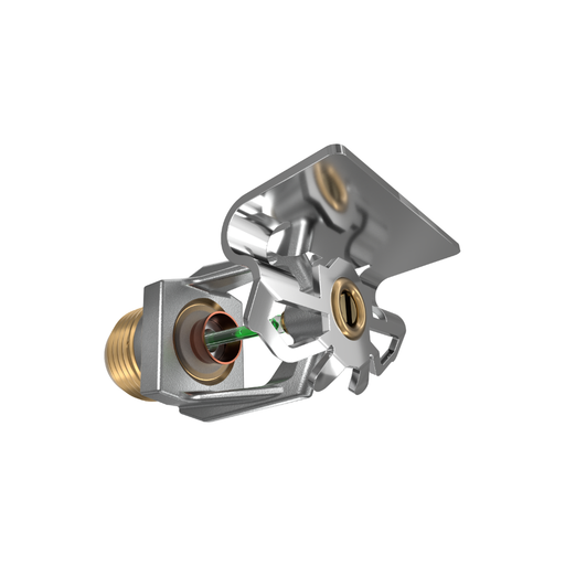 Viking® VK319, Model M, 5.6K, Standard, High Pressure 250 PSI, Horizontal Sidewall, QR, 1/2" NPT, Chrome, 200 Degree 12285FE Fire Sprinkler Head