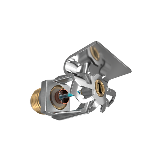 Viking® VK319, Model M, 5.6K, Standard, High Pressure 250 PSI, Horizontal Sidewall, QR, 1/2" NPT, Chrome, 286 Degree 12285FG Fire Sprinkler Head