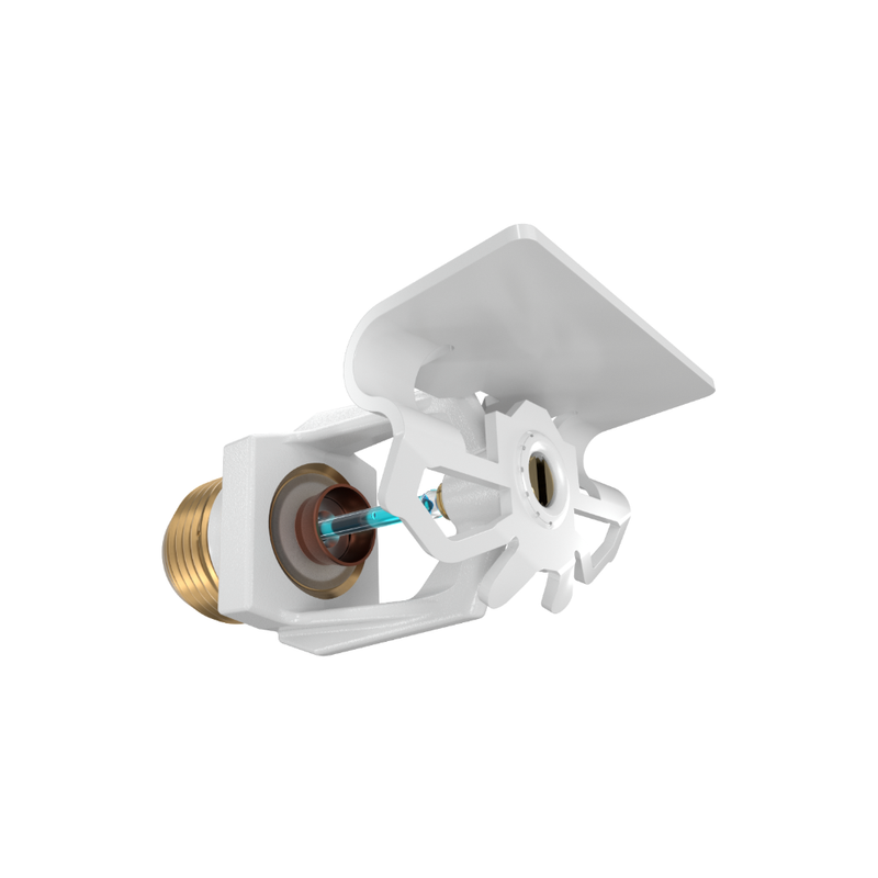Viking® VK319, Model M, 5.6K, Standard, High Pressure 250 PSI, Horizontal Sidewall, QR, 1/2" NPT, White, 286 Degree 12285MG/W Fire Sprinkler Head - WeSupplyIt.com