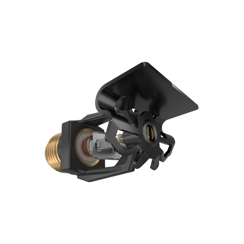 Viking® VK320, Model M, 5.6K, Standard, Fusible Link, High Pressure, Horizontal Sidewall, QR, 1/2" NPT, Black, 165 Degree 13955MC/B Fire Sprinkler Head - WeSupplyIt.com