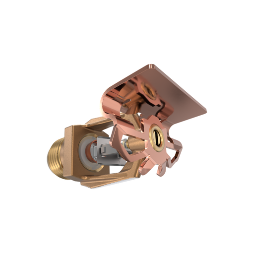 Viking® VK320, Model M, 5.6K, Standard, Fusible Link, High Pressure, Horizontal Sidewall, QR, 1/2" NPT, Brass, 205 Degree 13955AE Fire Sprinkler Head