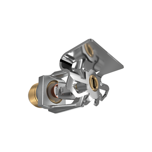 Viking® VK320, Model M, 5.6K, Standard, Fusible Link, High Pressure, Horizontal Sidewall, QR, 1/2" NPT, Chrome, 165 Degree 13955FC Fire Sprinkler Head