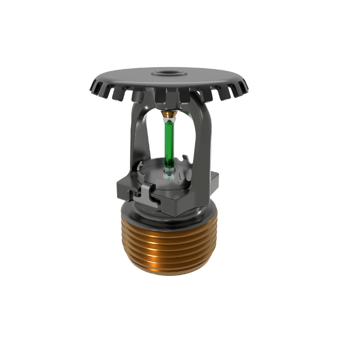 Viking® VK3501, XT1, 8.0K, Standard, Upright, QR, 3/4" NPT, Black, 200 Degree 23877ME/B Fire Sprinkler Head - WeSupplyIt.com