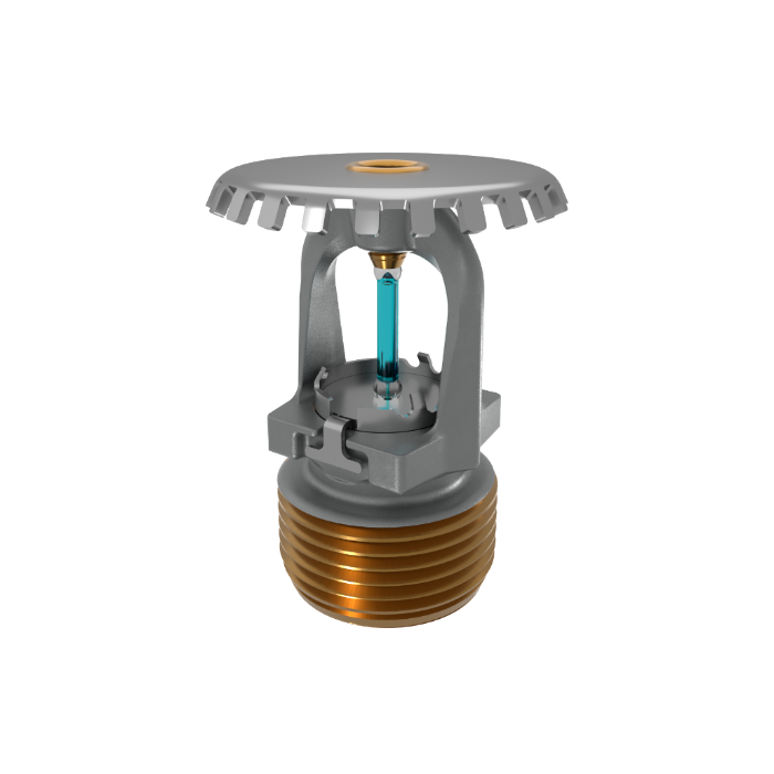 Viking® VK3501, XT1, 8.0K, Standard, Upright, QR, 3/4" NPT, Chrome, 286 Degree 23877FG Fire Sprinkler Head - WeSupplyIt.com