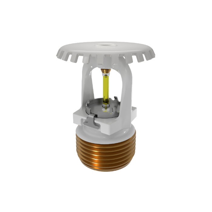 Viking® VK3501, XT1, 8.0K, Standard, Upright, QR, 3/4" NPT, White, 175 Degree 23877MD/W Fire Sprinkler Head - WeSupplyIt.com