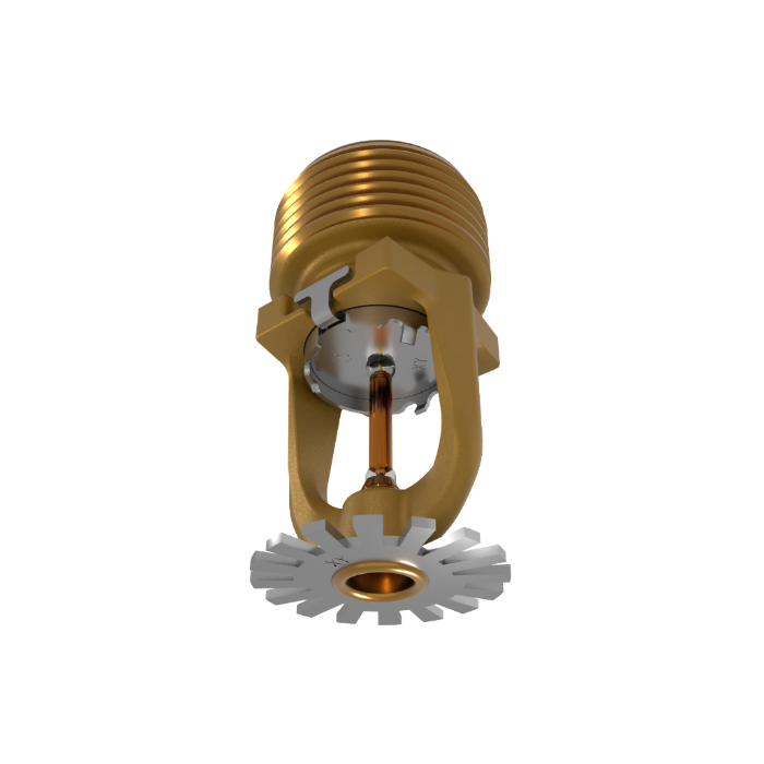 Viking® VK3521, XT1, 8.0K, Standard, Pendent, QR, 3/4" NPT, Brass, 135 Degree 23878AA Fire Sprinkler Head - WeSupplyIt.com