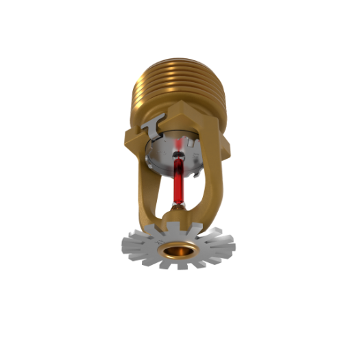 Viking® VK3521, XT1, 8.0K, Standard, Pendent, QR, 3/4" NPT, Brass, 155 Degree 23878AB Fire Sprinkler Head