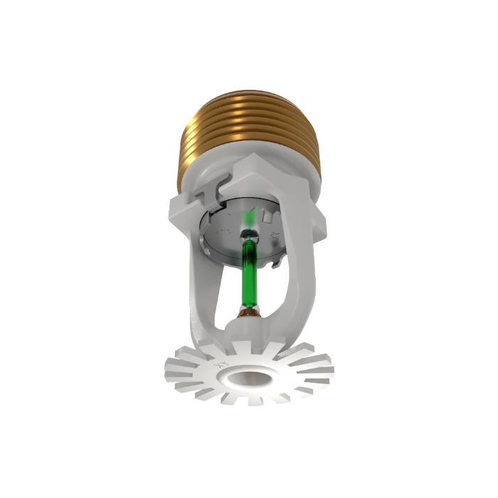 Viking® VK3521, XT1, 8.0K, Standard, Pendent, QR, 3/4" NPT, White, 200 Degree 23878ME/W Fire Sprinkler Head - WeSupplyIt.com