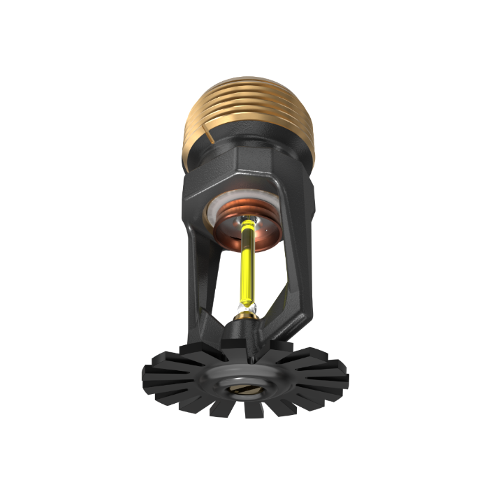 Viking® VK352, Model M, 8.0K, Standard, Pendent, QR, 3/4" NPT, Black, 175 Degree 18258MD/B Fire Sprinkler Head - WeSupplyIt.com