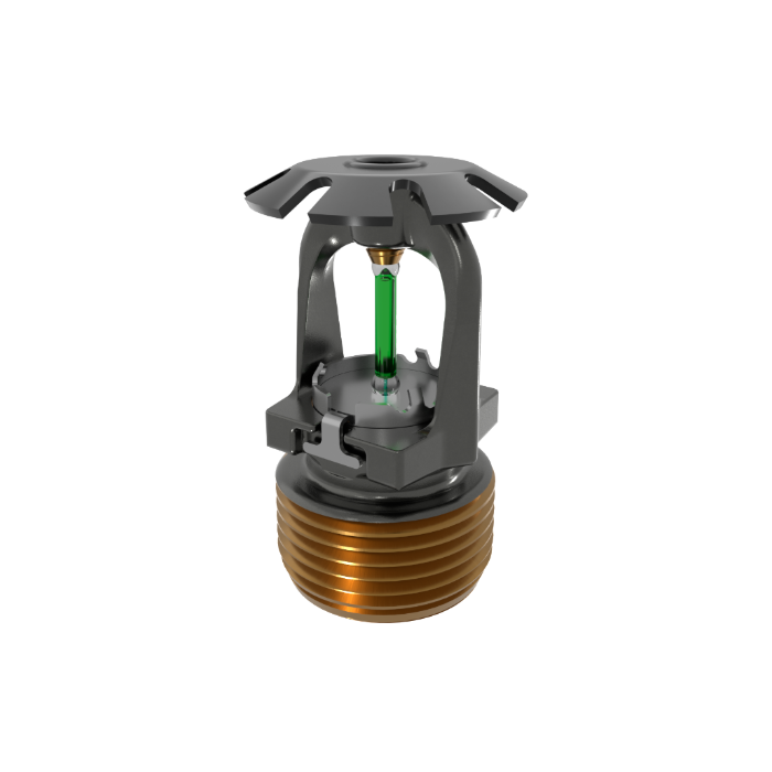 Viking® VK3541, 8.0K, Standard, Conventional, QR, 3/4" NPT, Black, 200 Degree 23912ME/B Fire Sprinkler Head - WeSupplyIt.com