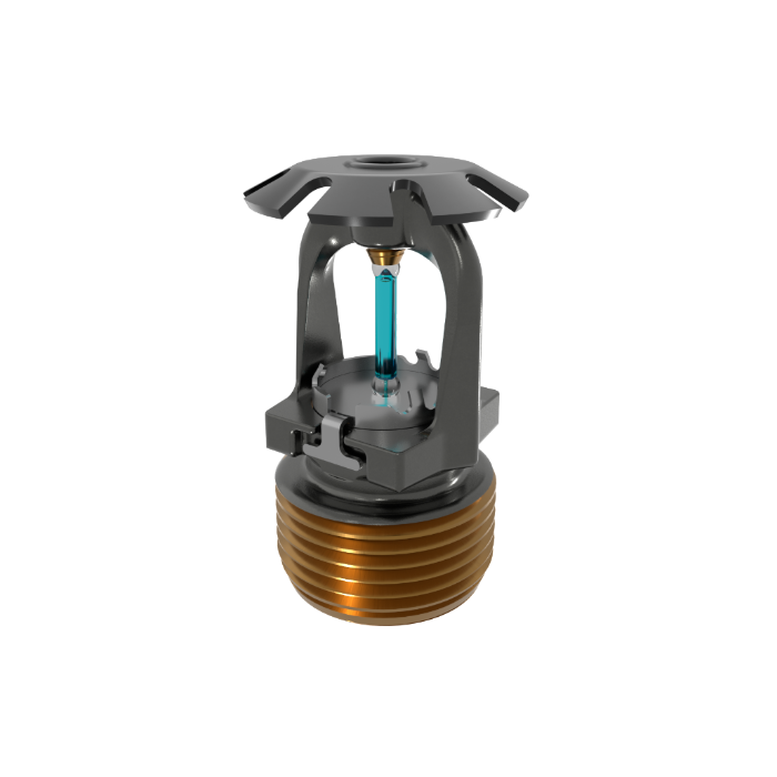 Viking® VK3541, 8.0K, Standard, Conventional, QR, 3/4" NPT, Black, 286 Degree 23912MG/B Fire Sprinkler Head - WeSupplyIt.com