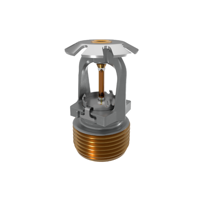 Viking® VK3541, 8.0K, Standard, Conventional, QR, 3/4" NPT, Chrome, 135 Degree 23912FA Fire Sprinkler Head - WeSupplyIt.com