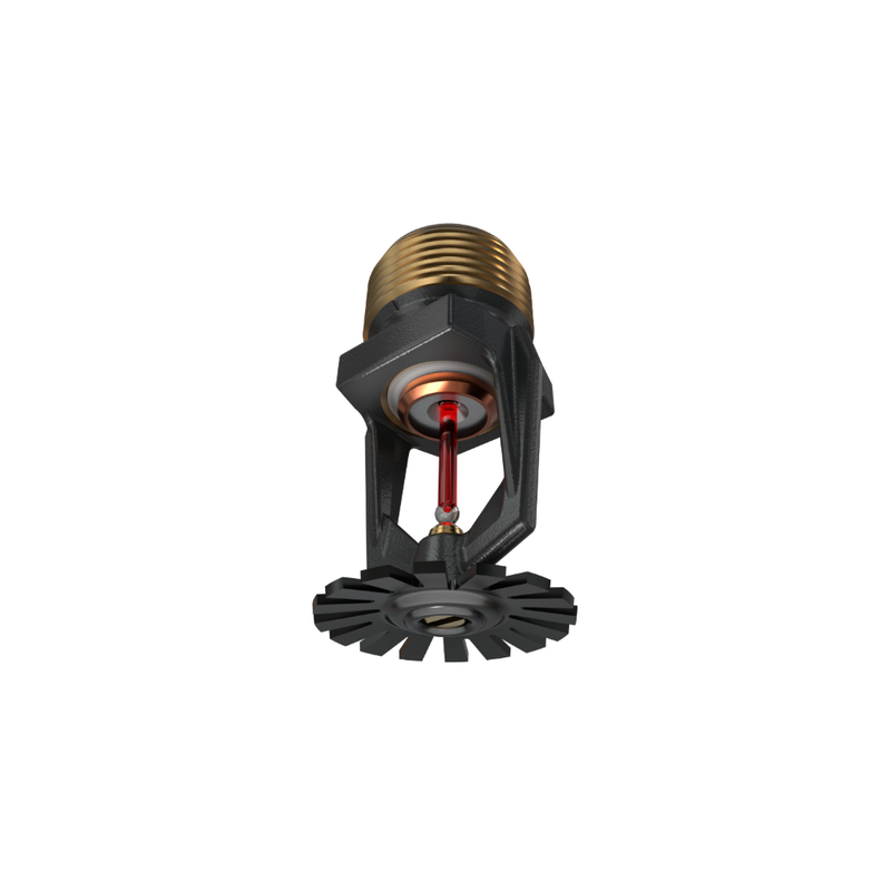 Viking® VK377, Model M, ELO, 11.2K, Special Application, Pendent, QR, 3/4" NPT, Black 155 Degree 08337MB/B Fire Sprinkler Head - WeSupplyIt.com