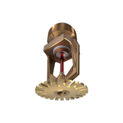 Viking® VK458, Freedom, Residential Sprinkler, Pendent, 7.4K, QR, 3/4" NPT, Brass, 155 Degree 13230AB Fire Sprinkler Head
